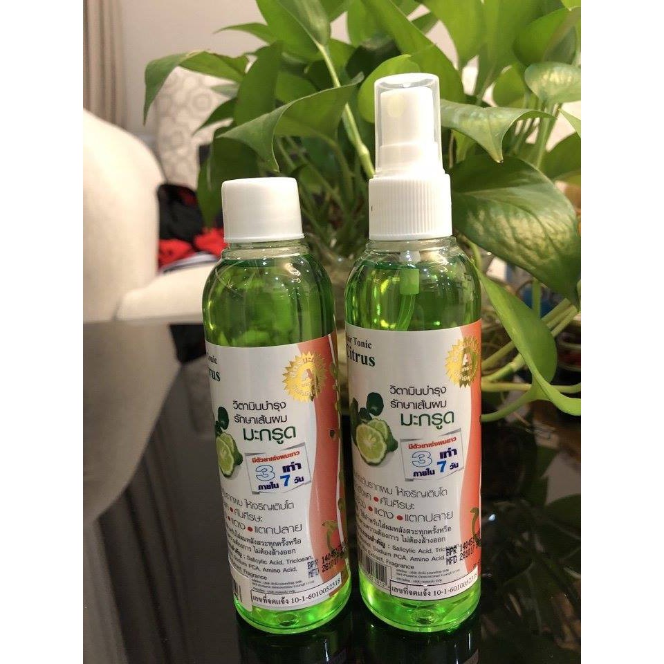 TINH DẦU BƯỞI CITRUS TRỊ RỤNG, KÍCH THÍCH MỌC TÓC THAILAND 120ml x 2 | BigBuy360 - bigbuy360.vn