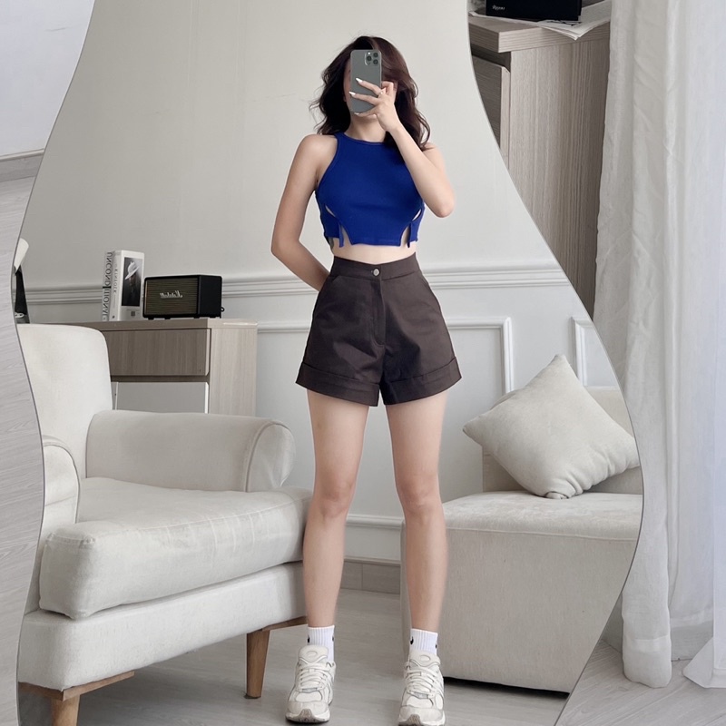 CHEERS - Áo tank xẻ 2 bên, màu mới