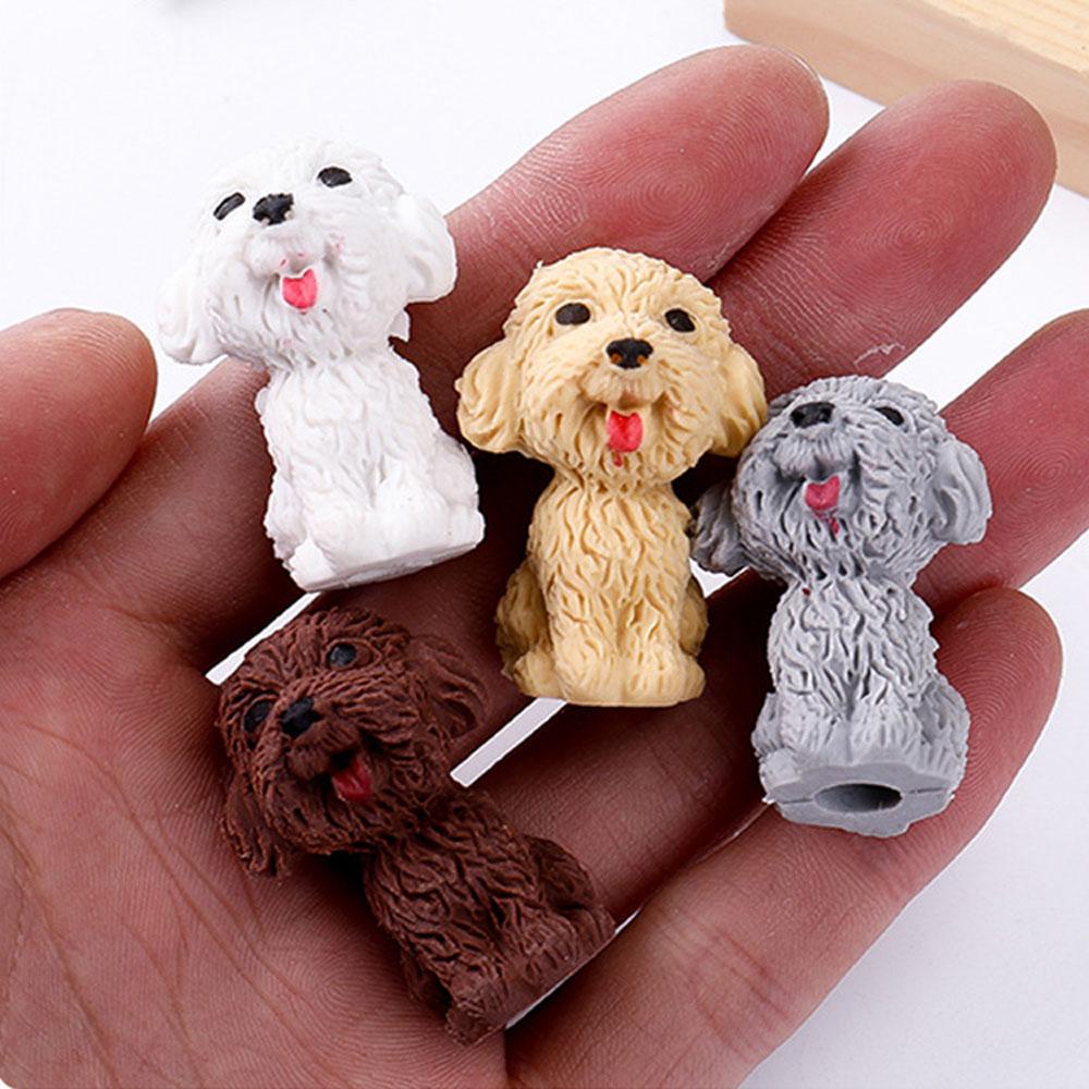 Gôm Tẩy Hình Chú Chó Teddy Hoạt Hình Dễ Thương