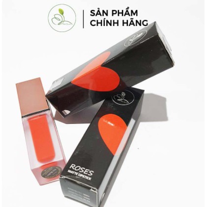 Son Kem Lì Roses Matte Lipstick Mini Garden  6ML- Không Lem, Không Trôi, Giữ màu trên 8 tiếng | Thế Giới Skin Care