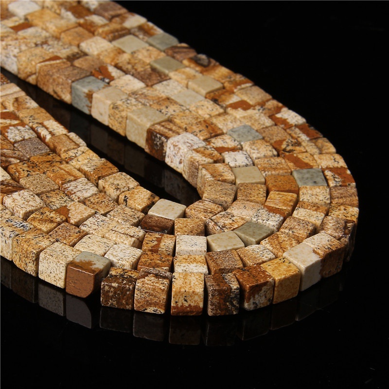 DIY Imitation Cube Shape Loose Beads 6x6mm For Making Accessories