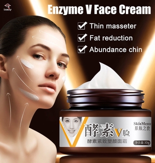 Kem Enzyme Thon Gọn Mặt Tạo Cằm V-Line Và Giữ Ẩm Da