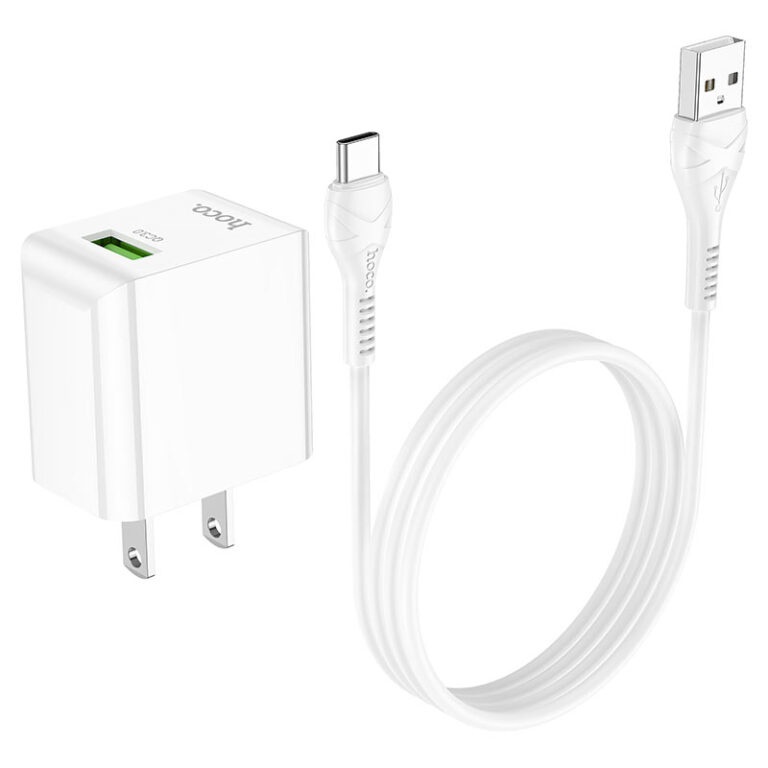 Bộ sạc nhanh 18W Hoco C98 QC3.0 cho điện thoại Android