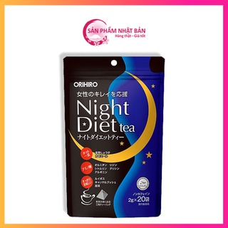 Trà giảm cân Night Diet Tea Orihiro 20 gói/túi