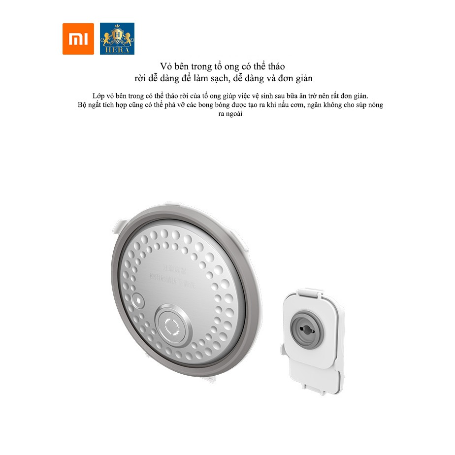 Nồi Cơm Điện Cao Tần Xiaomi IH 3L/4L - Bảo Hành 12 Tháng | BigBuy360 - bigbuy360.vn