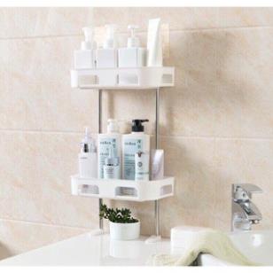 Kệ để đồ toilet nhà tắm 2 tầng gắn tường gác bồn cầu siêu chắc ( tuyển khách sỉ)