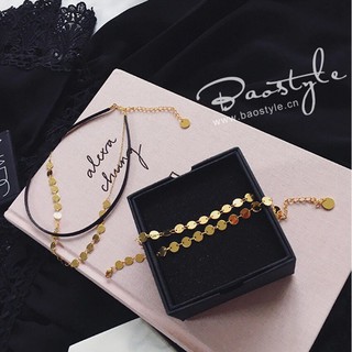 Vòng cổ choker 2 tầng cá tính