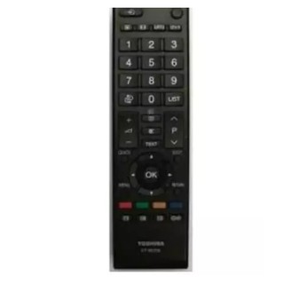 Remote TV TOSHIBA LCD, LED Màu Đen