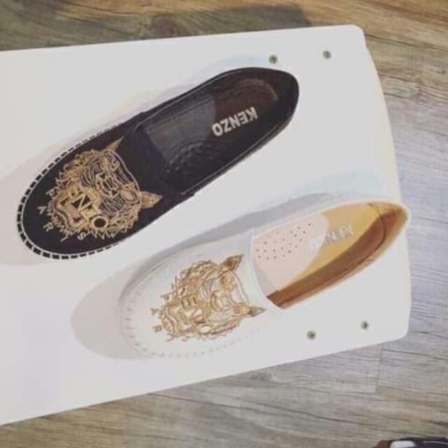 [HÀNG LOẠI 1] Giày Lười Nữ Đế Cói Hình Hổ Siêu Sang Chảnh [ẢNH THẬT] | BigBuy360 - bigbuy360.vn