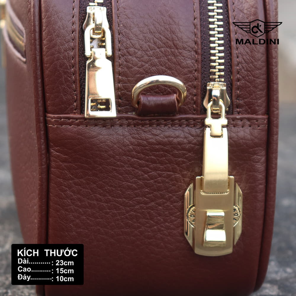 Túi cầm tay da bò thật 100%