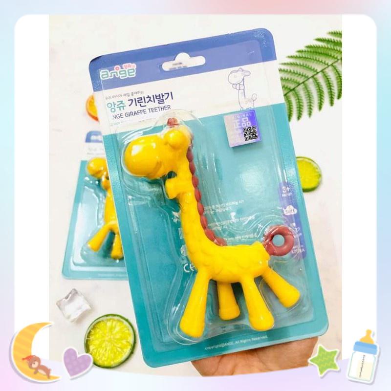 Gặm Nướu ANGE Hình Hươu AG047/ CHUỐI/ TÁO/CAM