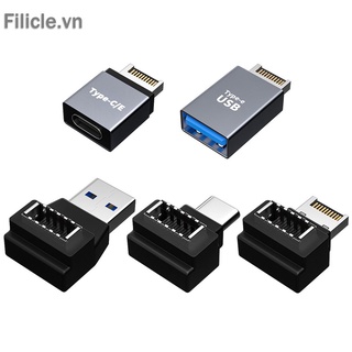 Phụ kiện kết nối bo mạch chủ FILICLE loại E sang Type C/USB
