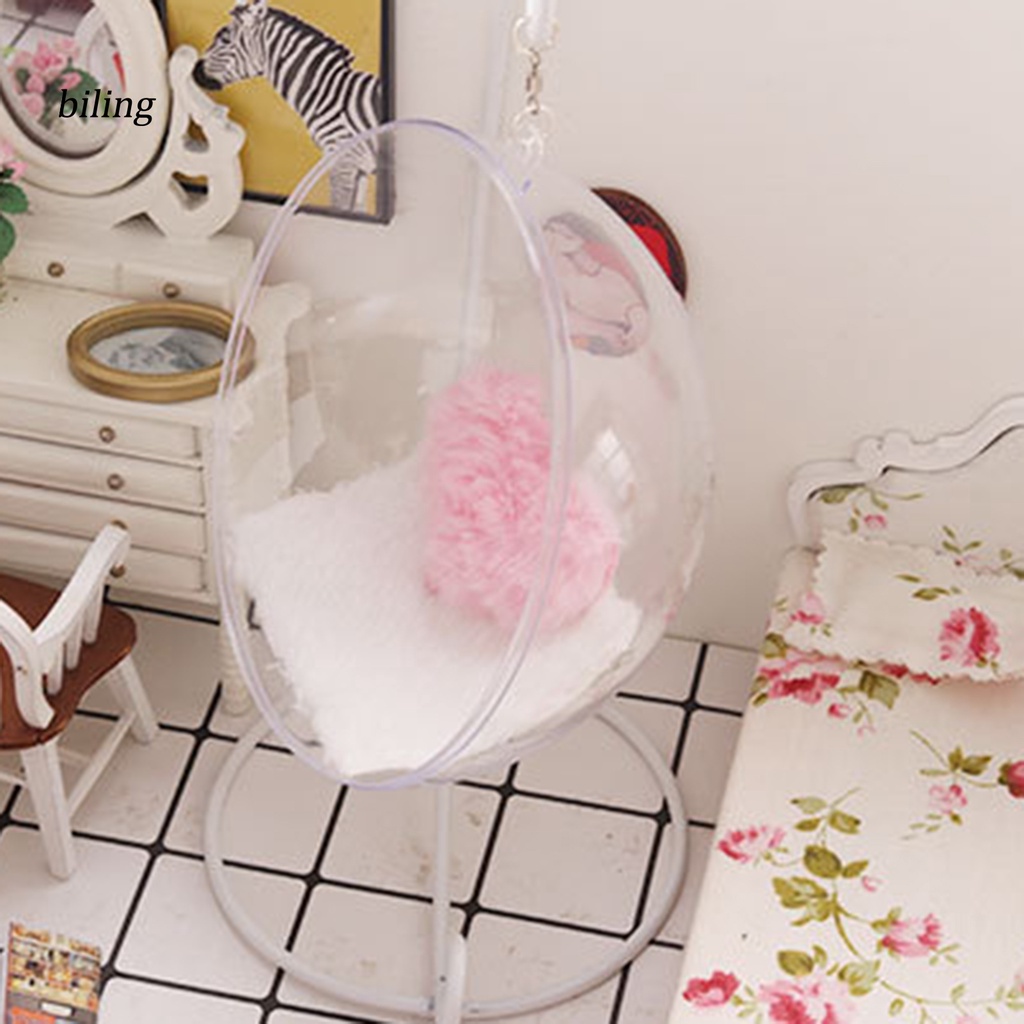 Xích Đu Trong Suốt Dùng Trang Trí Nhà Búp Bê