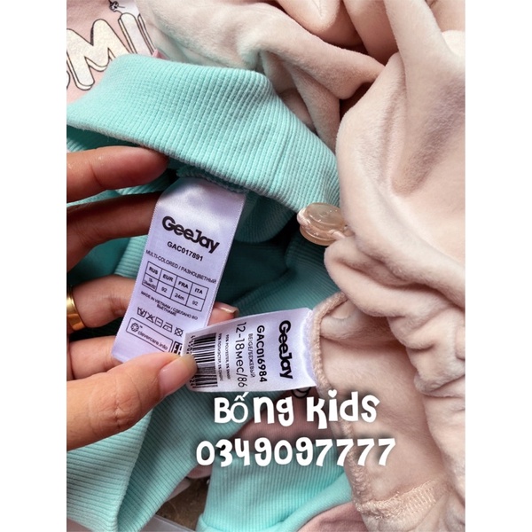 Áo Nỉ Bé Gái Hoạ Tiết GJ