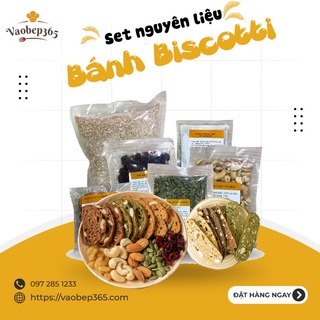Set nguyên liệu làm bánh Biscotti trangdaubeo