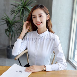 Áo Sơ Mi Nữ Dấu Cúc Cổ Đức H-8531