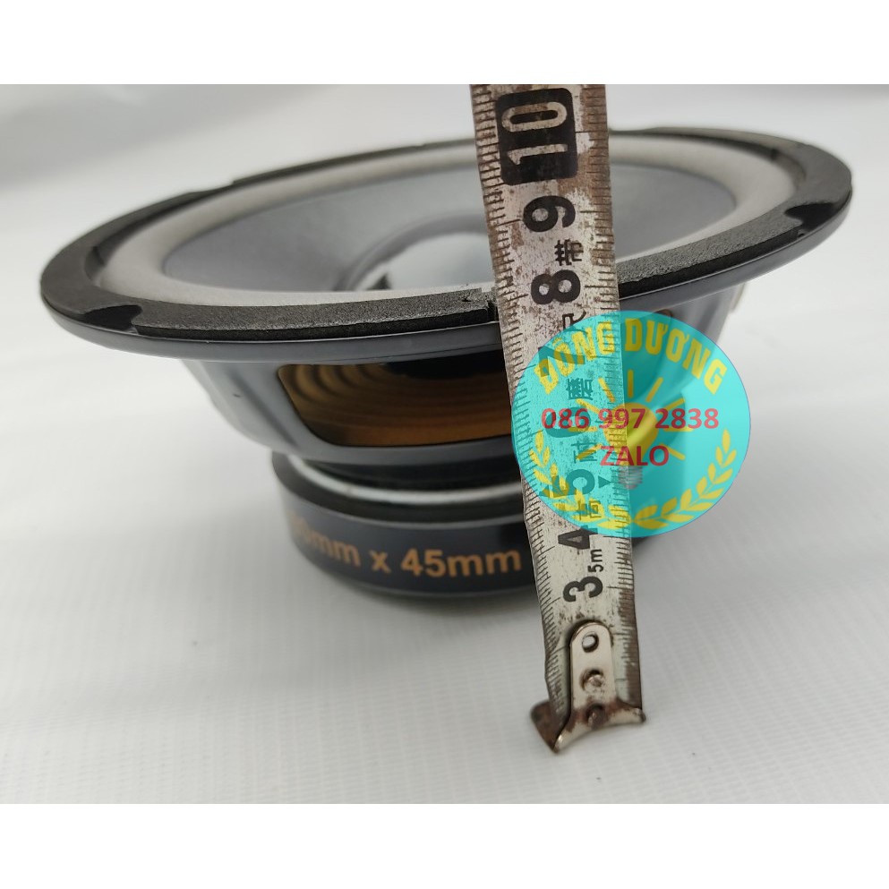 2 CỦ LOA 16 HỒNG KỲ MÀNG ĐEN TỪ 100 COIL 31 - LOA BASS 16 - CỦ LOA RỜI