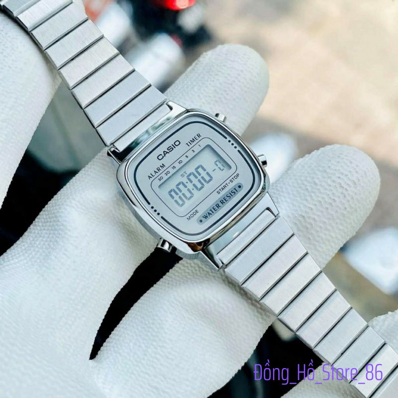 [Thẻ BH 12 Tháng] Đồng Hồ Điện Tử Casio Nữ LA_670 Bản Mini Nhẹ Nhàng, Phong Cách Trẻ Trung , Thanh Lịch, 30mm, 2 Màu. | BigBuy360 - bigbuy360.vn