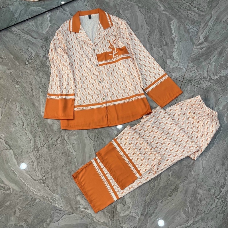 PYJAMA DÀI Y.S.L CAM XINH