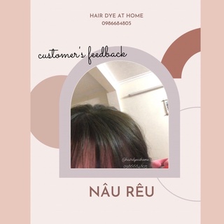 THUỐC NHUỘM TÓC - NÂU RÊU
