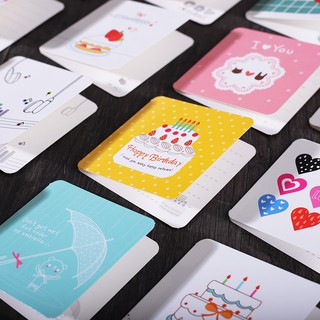 [Xả kho- giá gốc] Thiệp sinh nhật, Valentine, Tết nhiều mẫu khác nhau (giao ngẫu nhiên) siêu cute