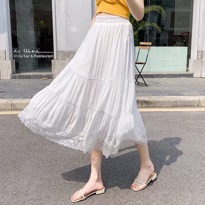 Chân Váy Nữ Phối Ren Nhiều Tầng So Hot | BigBuy360 - bigbuy360.vn