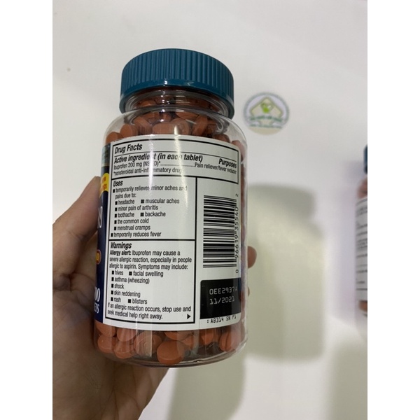 Ibuprofen Kirkland c/500v