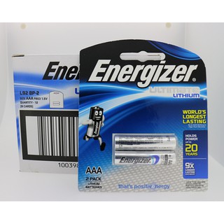 Pin AAA Energizer Lithium L92/BP2 chính hãng