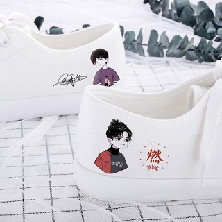 [Order] Giày in hình vẽ chibi TFBOYS