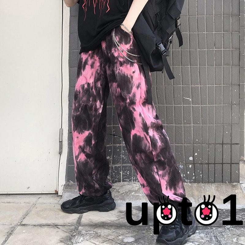 Quần dài màu loang thời trang phối dây xích có túi thích hợp đi mua sắm/ hàng ngày dành cho nữ | BigBuy360 - bigbuy360.vn