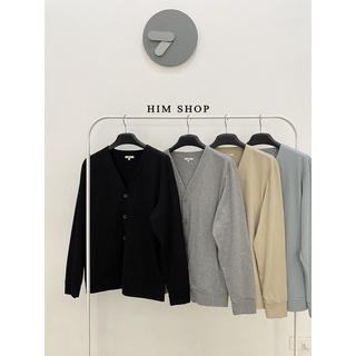 Áo cardigan basic 4 màu Hàn Quốc chính hãng