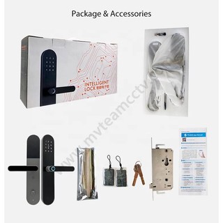 Khóa cửa gỗ vân tay app Ttlock K5