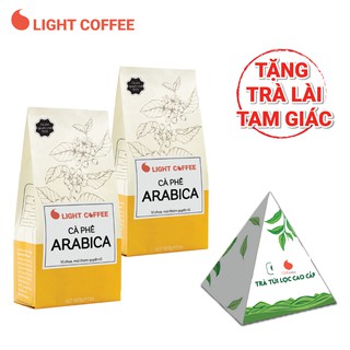 Cà Phê hạt Arabica Light Coffee 500g combo 2 gói
