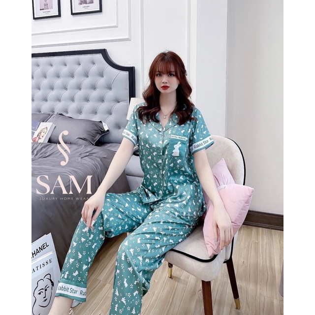Bộ Ngủ Sam Chính hãng chất vải mềm mịn 268k