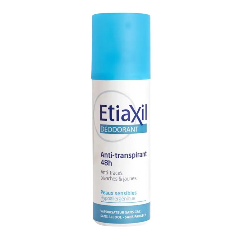 Xịt Khử Mùi Etiaxil Anti-Transpirant 48h Anti-Traces Blanches & Jaunes 150ml