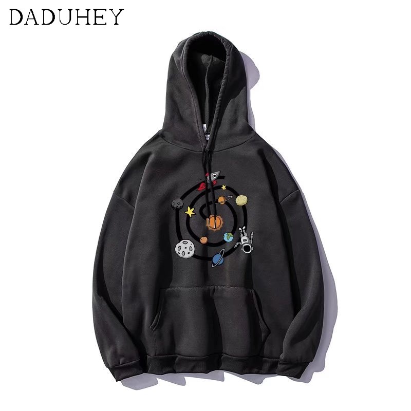 Áo hoodie Daduhey dài tay phong cách trẻ trung cá tính dành cho nữ