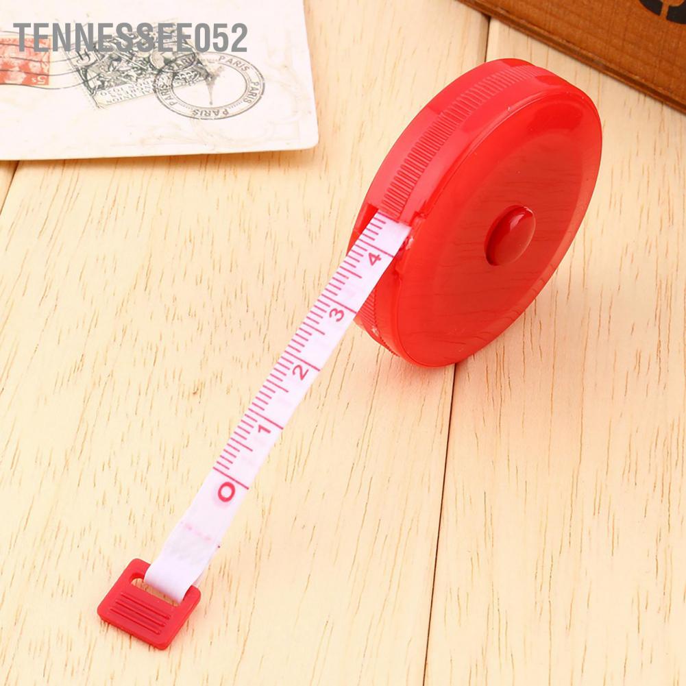 Thước đo vải hoặc cơ 1.5m thể phẳng mềm có thể thu vào