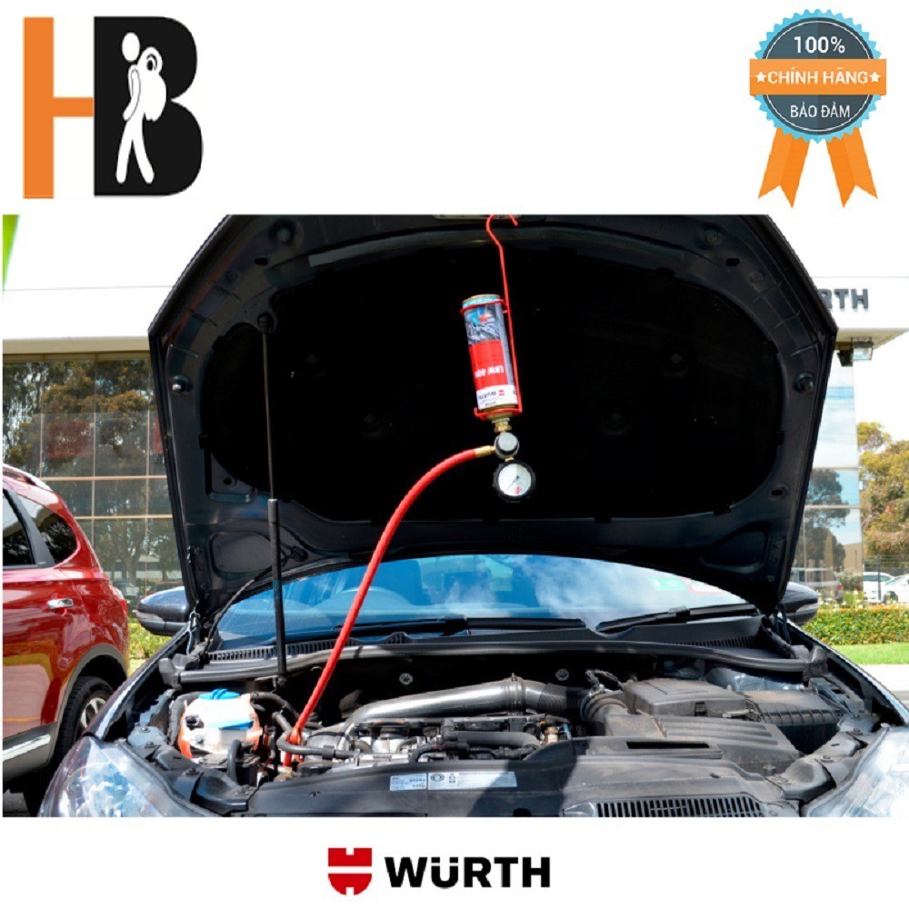 Dung dịch vệ sinh kim phun xăng điện tử Wurth LBW 400 Fuel Injection and Valve Cleaner 330ml | HIBUCENTER