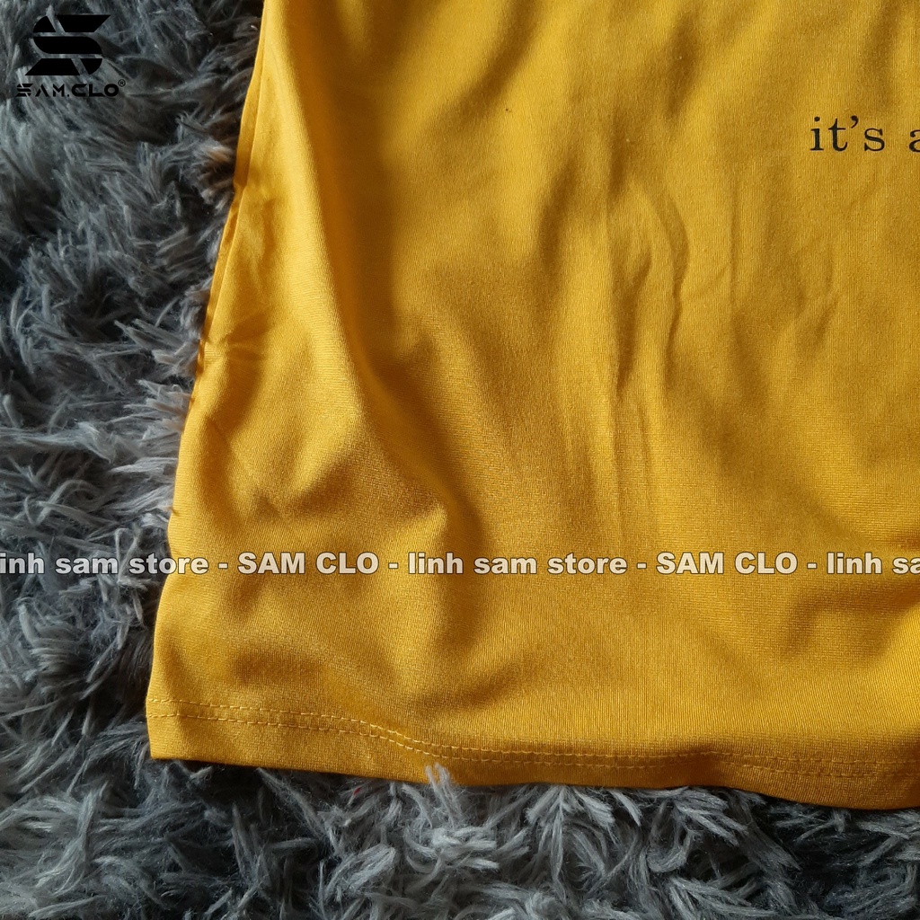 Áo thun tay lỡ nữ SAM CLO freesize phông form rộng dáng Unisex - Ulzzang mặc cặp, nhóm, lớp in hình BÁNH DONUT