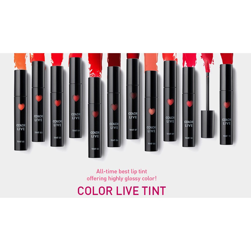 [Chính Hãng] Son Tint Lâu Trôi Aritaum Color Live Tint #02, #03, #07, #12