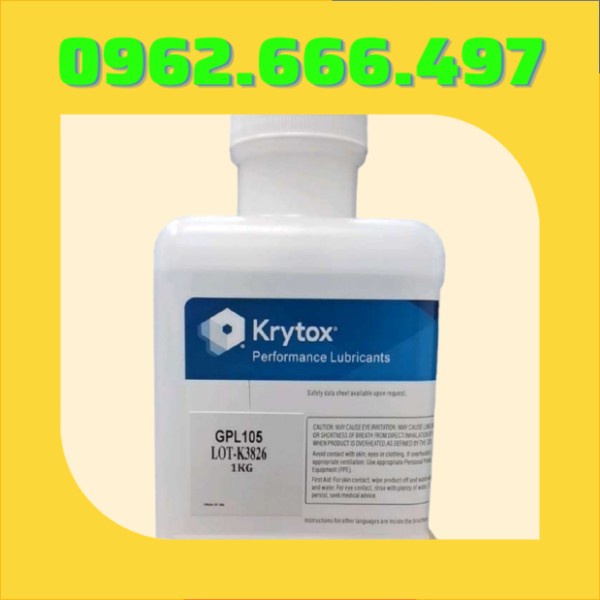 Dầu KRYTOX GPL 101 103 105 106 107 1KG