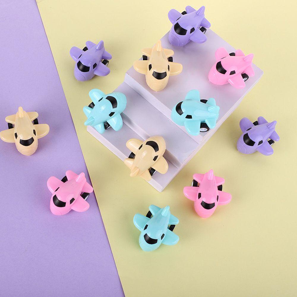 1 Đồ Chơi Con Quay Dễ Thương Phiên Bản Q Màu Sắc Ngẫu Nhiên|Máy Bay Bằng Nhựa Phiên Bản Q