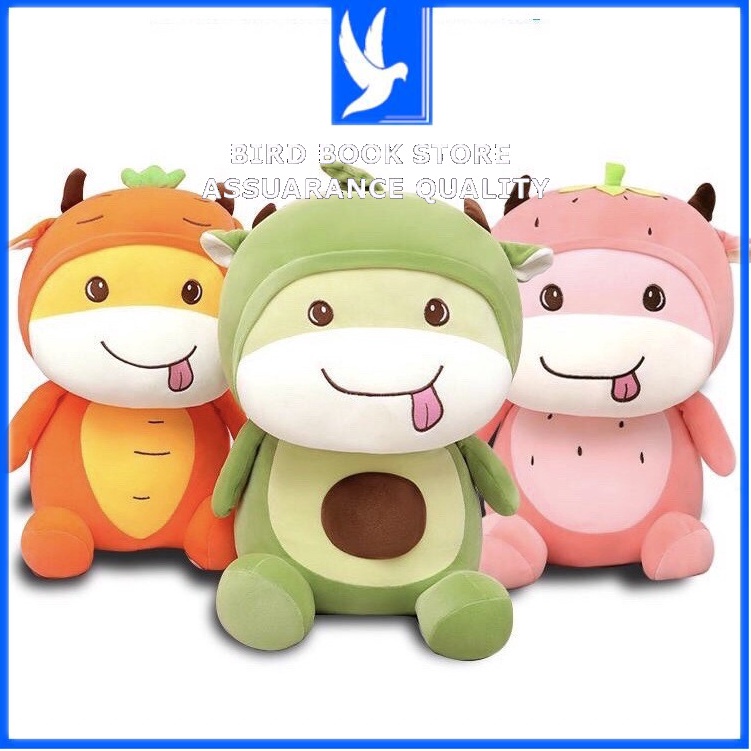 Búp bê vải Baby Doll mềm mại - Gấu bông gối ôm cho bé gái dễ thương Birdbook