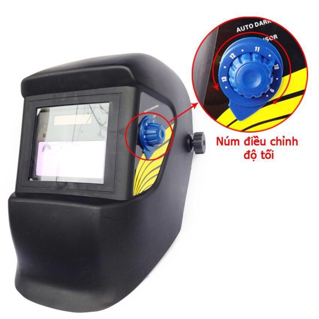 Mũ hàn điện tử WH4001 chuẩn (giá tốt - ưu đãi tặng 01 mica dự phòng)