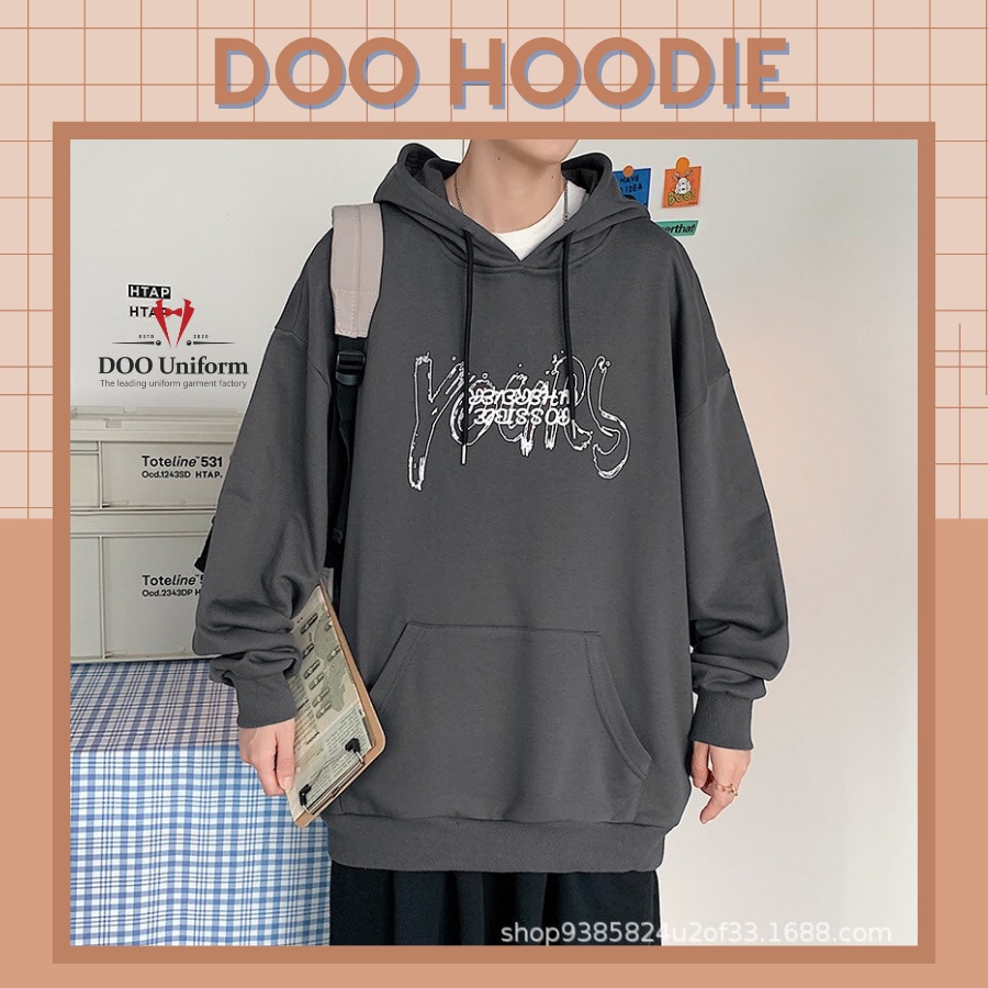 Áo Hoodie Nam Vải Nỉ Hàn Quốc