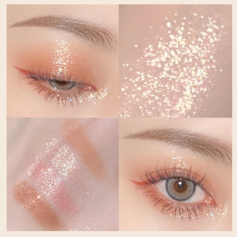 Bảng phấn mắt HLLR chín màu sắc long lanh quyến rũ