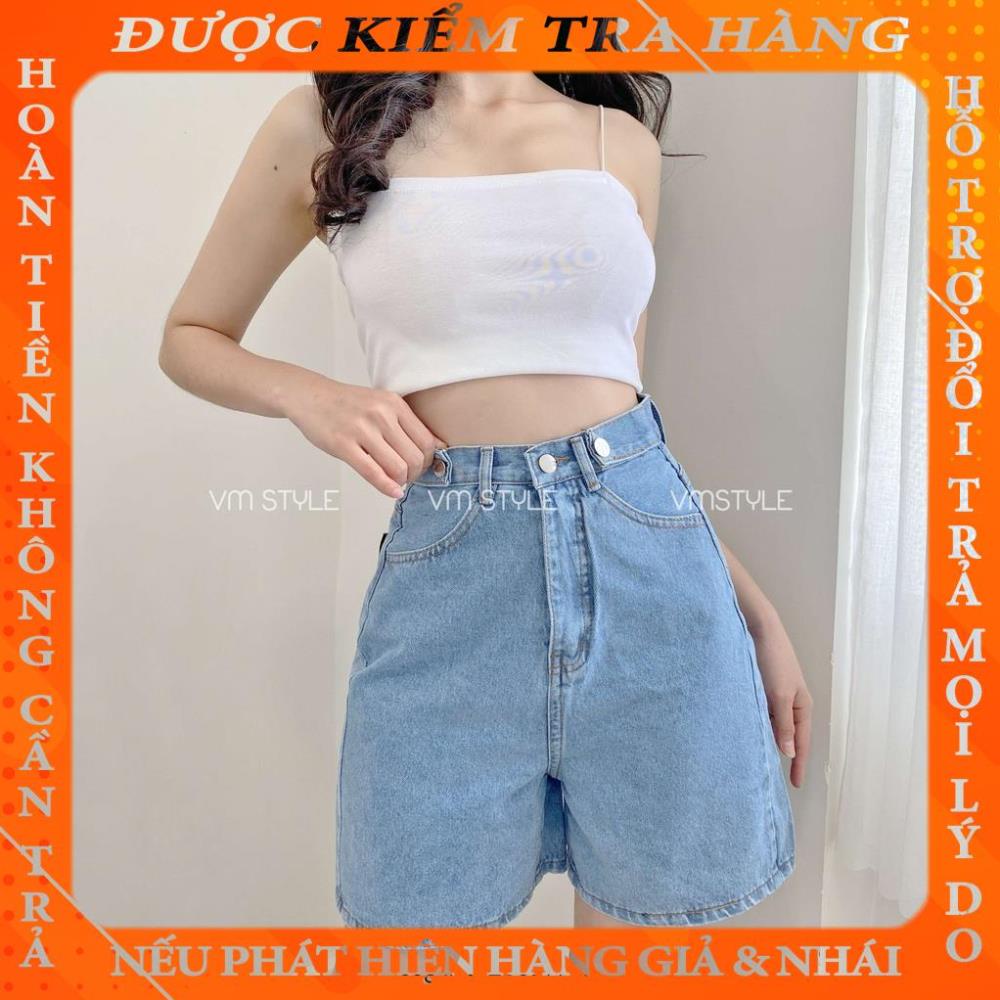 Quần ngố lưng shorts jeans cạp kiểu 064 lưng cao nữ ulzzang VM STYLE 22SJU03TD2311 fdinh