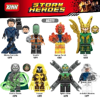 Đồ chơi lắp ráp Minifigures nhân vật Siêu anh hùng Marvel-X0271