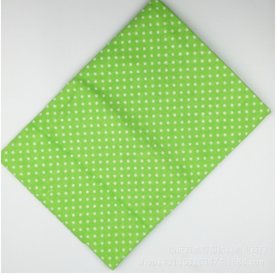 Vải Bố Vải Canvas Decor Trang Trí May Rèm, Màn Cửa Sổ, Khăn Bàn, Khăn Picnic, Phông Chụp Ảnh Họa Tiết Chấm Bi