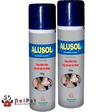 Alusol Thuốc Phun Xịt Chống Nhiễm Trùng Mau Lành Vết Thương 150g